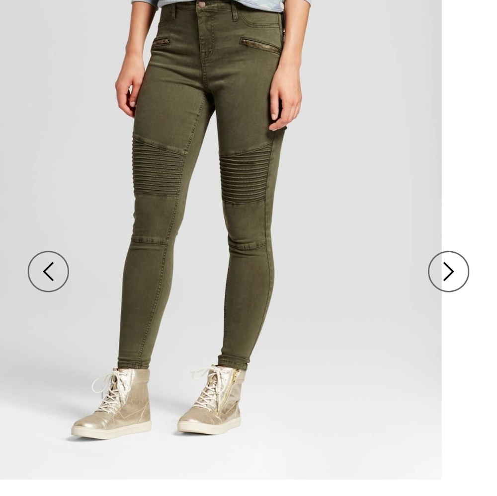 Mossimo Olive high-rise jegging